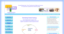 Desktop Screenshot of developinghumansynergy.com